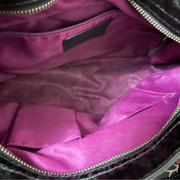 Coach patent leather hobo handbag in black - Picture 14 of 15